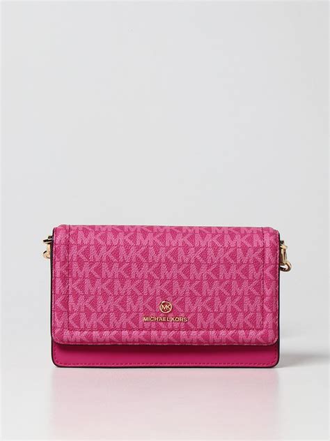 michael kors jet set travel checkbook wallet fuschia|Michael Kors Fuchsia Jet Set Travel Checkbook Wallet .